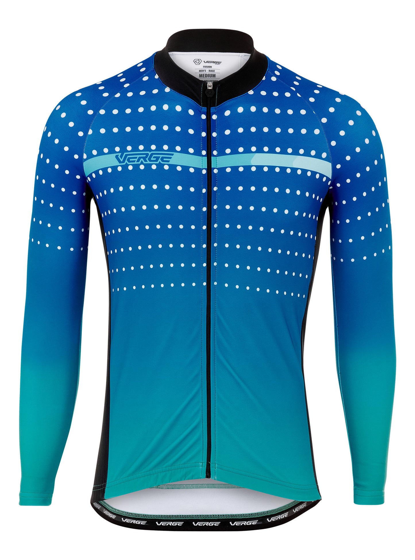 Squadra Mens Azzura Long Sleeve Jersey
