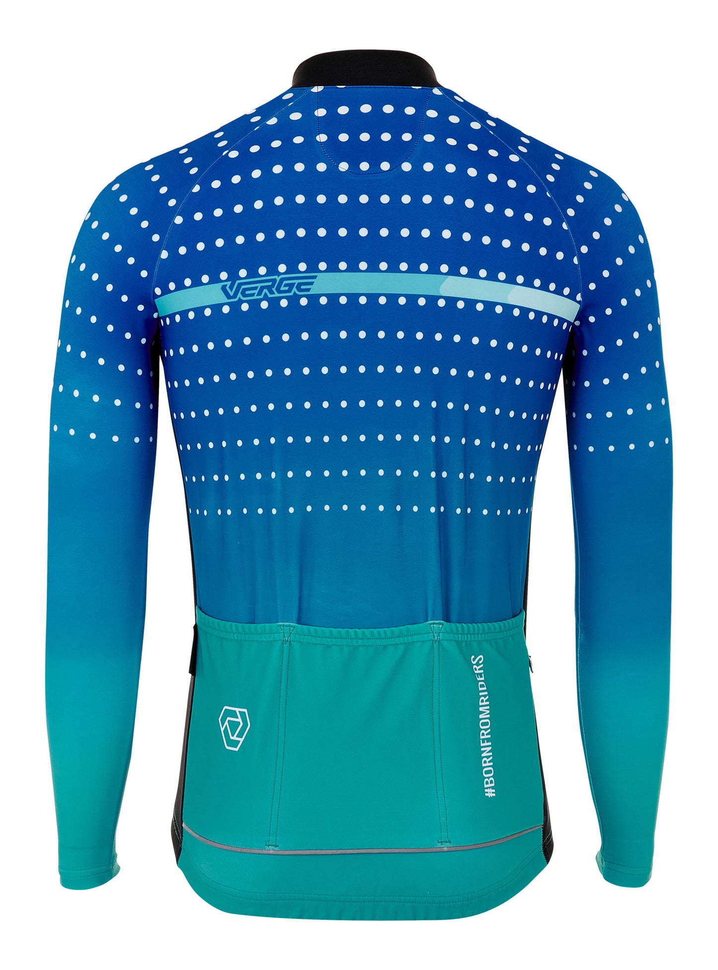 Squadra Mens Azzura Long Sleeve Jersey
