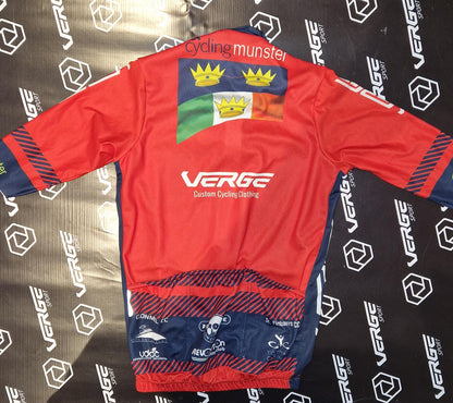 Short Sleeve Grand Fitted "Cycling Munster" jersey